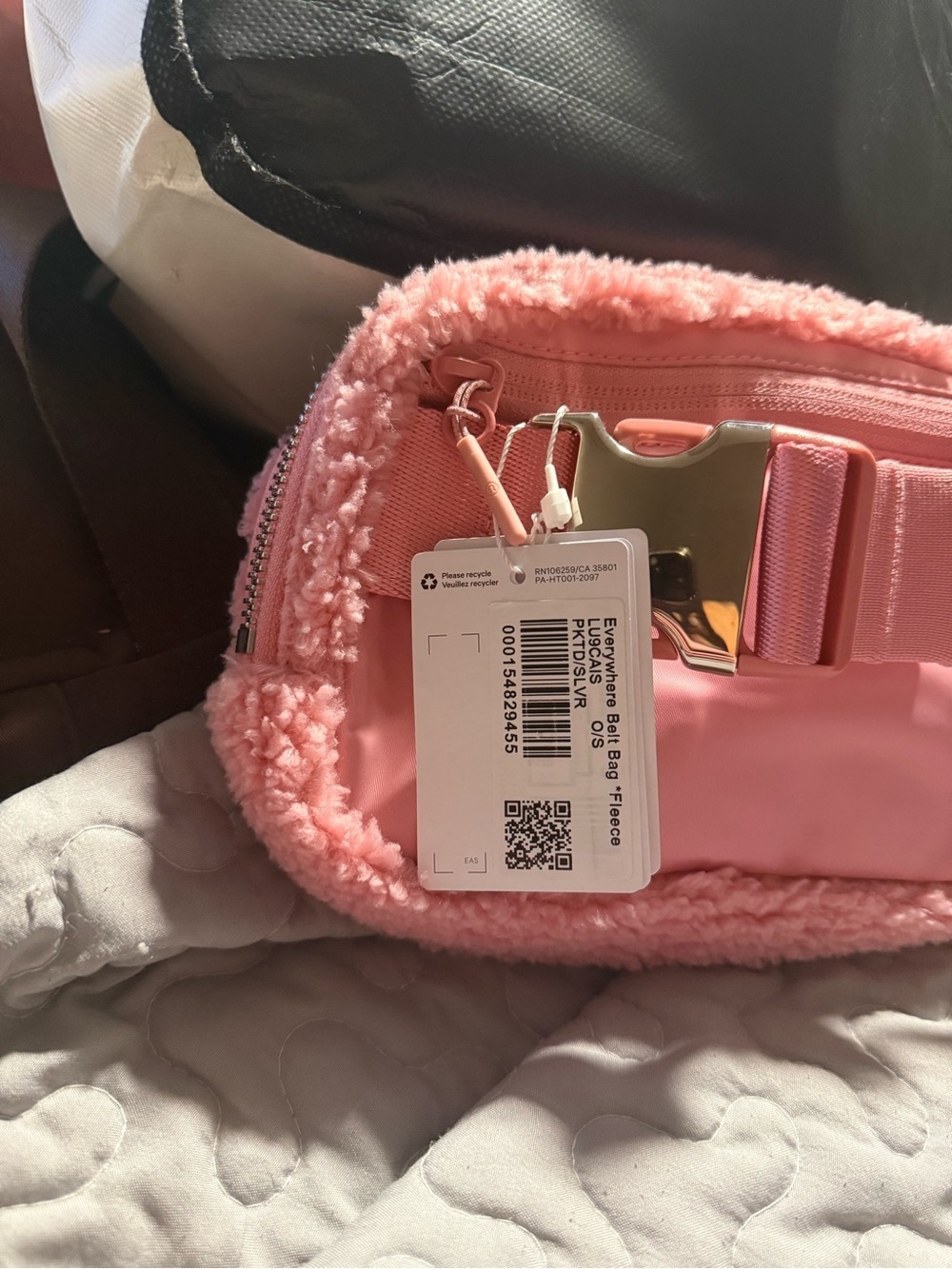 NWT lululemon Everywhere Belt Bag Colour Pink Tide - Picture 8 of 9